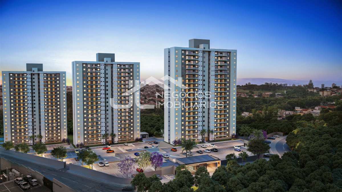 Apartamento à venda, no Manai Bosque em Indaiatuba, Jardim Santiago, com 3 quartos, 80m²
