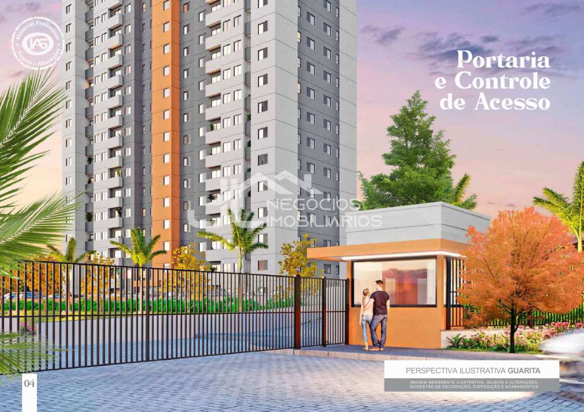 Apartamento à venda, no Residencial Verona em Paulínia, Saltinho, com 2 quartos, 48m²