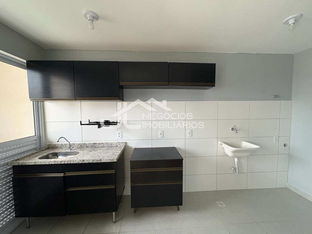 Cozinha/Lavanderia - Apartamento para alugar, no Portal Terras de Carrara em Hortolândia, Jardim Amanda I, com 2 quartos, 58m²