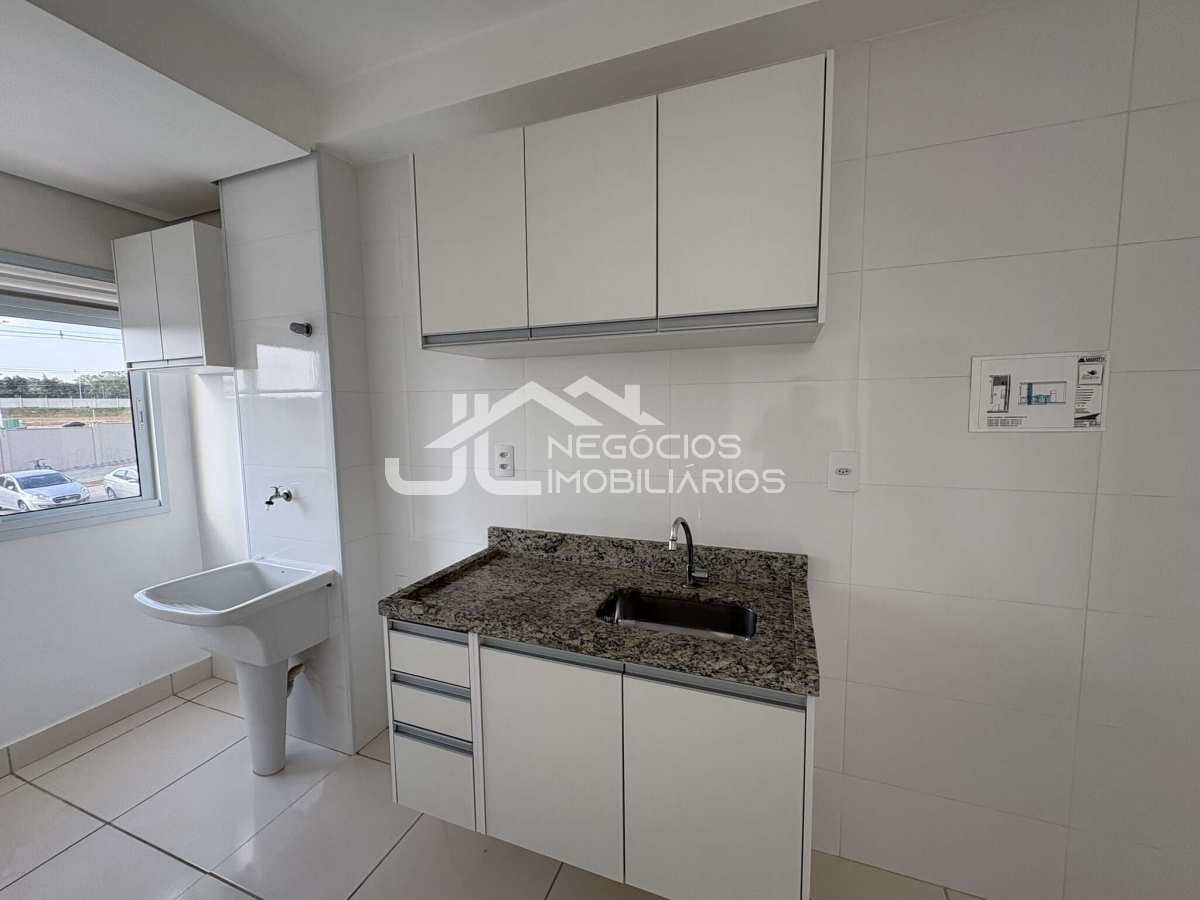 Cozinha - Apartamento para alugar, no Residencial Villa Helvétia em Indaiatuba, Jardim Casablanca, com 2 quartos, 51,32m²