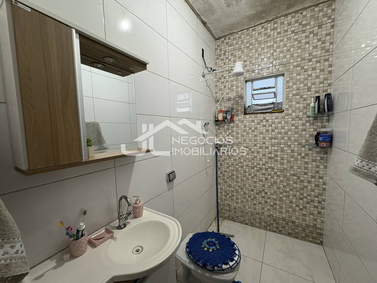 Banheiro social - Casa à venda em Monte Mor, Jardim Panorama, com 2 quartos, 70m²