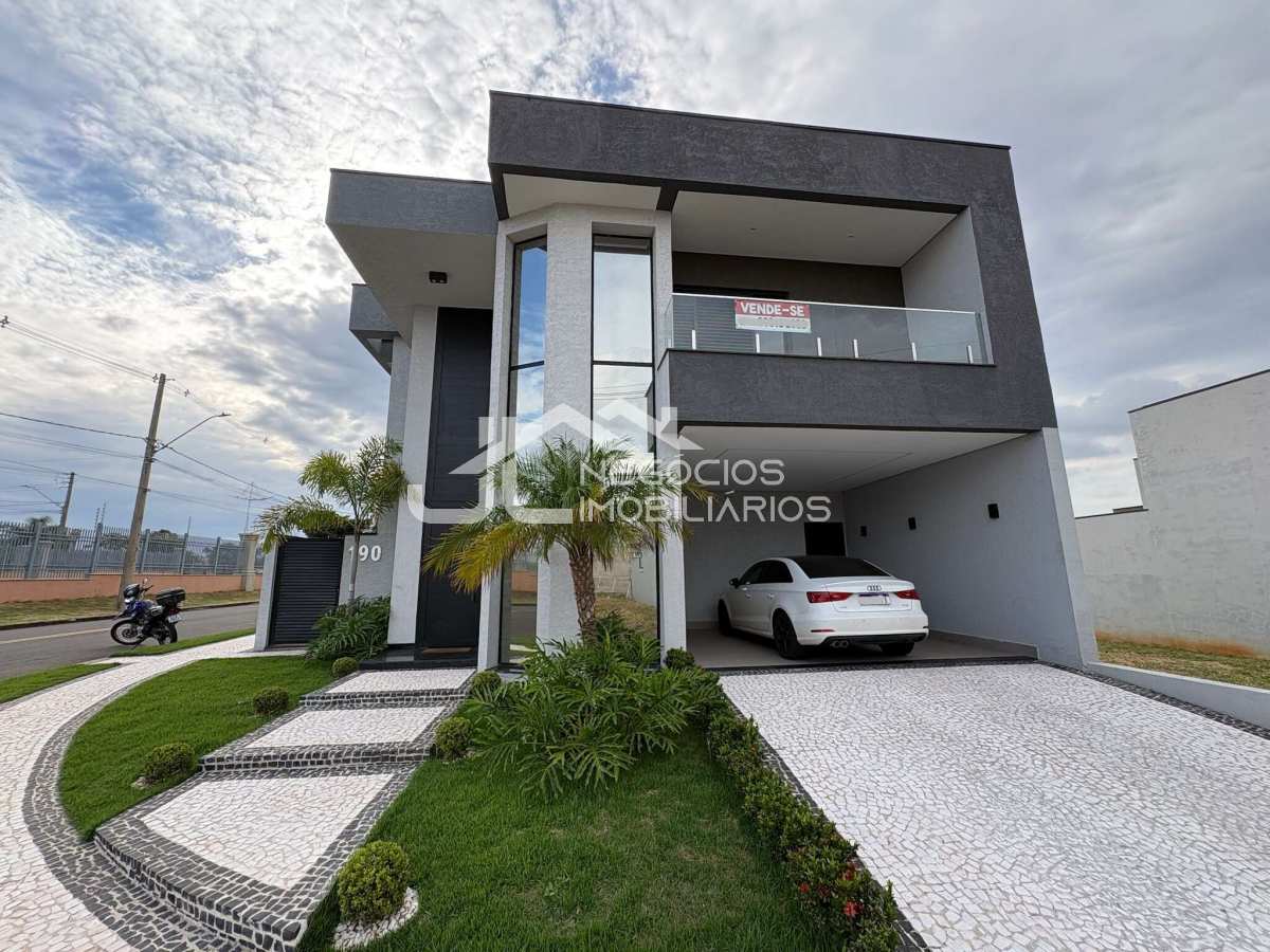 Casa de condomínio à venda, no Condomínio Olívio Franceschini em Hortolândia, Parque Olívio Franceschini, com 3 quartos, 287m² - JL Negócios Imobiliários