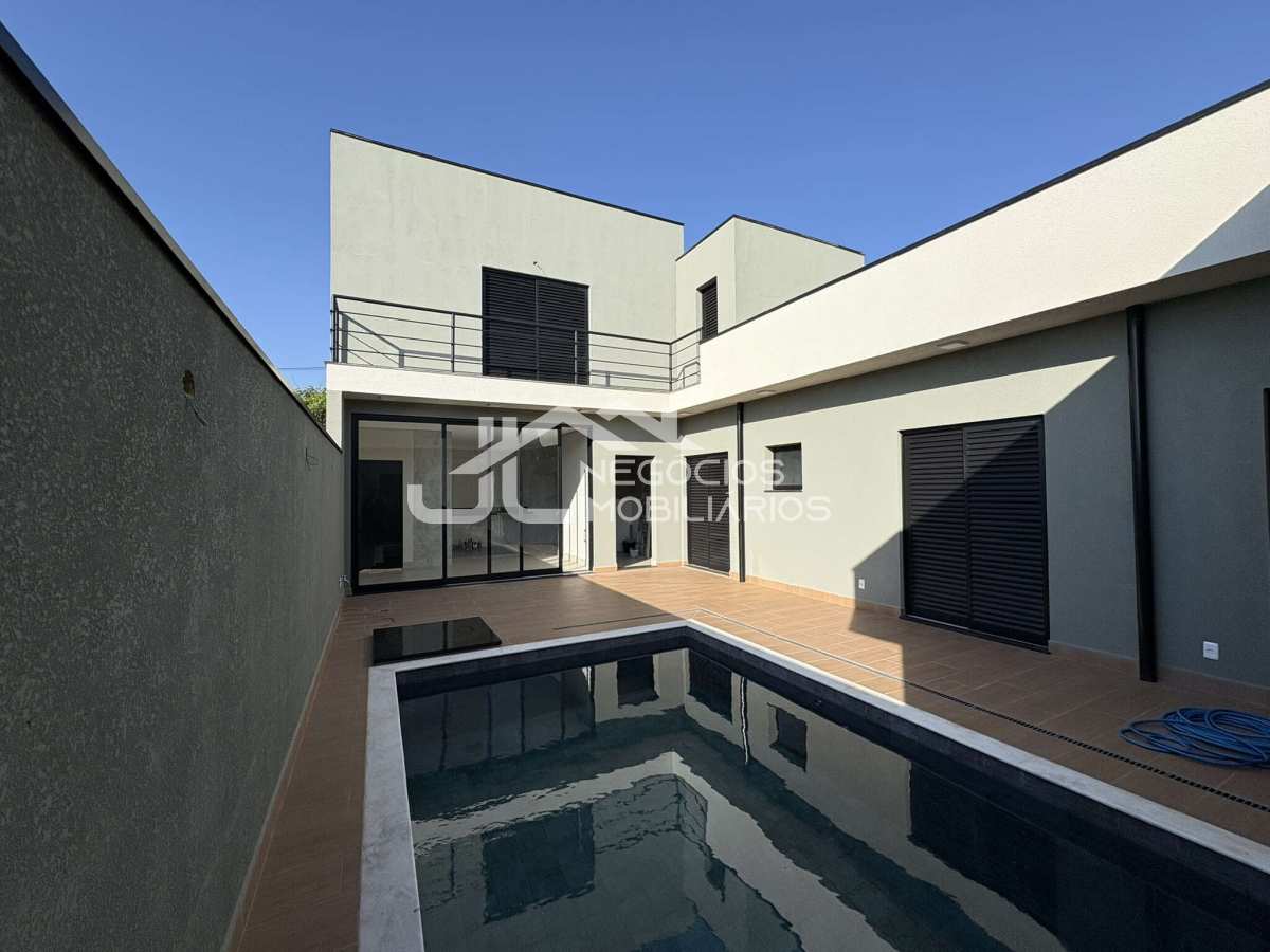 Piscina - Casa de condomínio à venda, no Condomínio Olívio Franceschini em Hortolândia, Parque Olívio Franceschini, com 4 quartos, 231m²